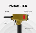 Reilyn T50SC Pneumatic Nail Puller Air Nail Remover Air Punch Nailer Stubbs Nail Removes 1.5-4mm Gauge Nails for Woodworking