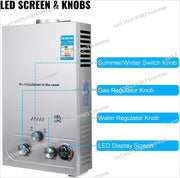 Load image into Gallery viewer, Liquefied Petroleum Gas/LNG Gas Water Heater Household Instant Tankless Propane Tankless Gas Water Heater 18L
