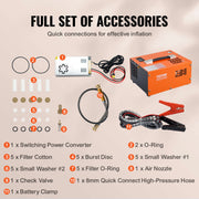 Bild in Galerie-Viewer laden, Amocart PCP Air Compressor 4500PSI/30Mpa Portable PCP Airgun Compressor with External Converter PCP Air Pump
