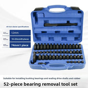 Bild in Galerie-Viewer laden, SucceBuy 52PCS Custom Bushing Bearing &amp; Seal Driver Set Transmission Wheel Axle Bearing Race Seal Driver Remover 18-65mm
