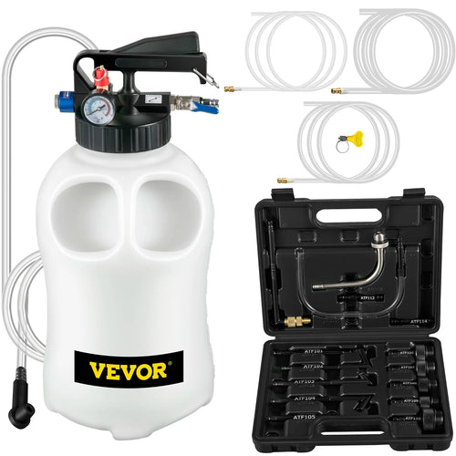 SucceBuy Transmission Fluid Pump 2 Way Manual ATF Refill System Dispenser Oil and Liquid Extractor 10 Liter Large Capacity