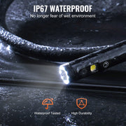 Load image into Gallery viewer, SucceBuy Endoscope Camera Dual Lens Borescope 5" Screen 1080P Inspection Camera with LED Lights Waterproof for Auto Plumbing

