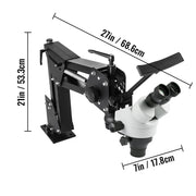 Load image into Gallery viewer, SucceBuy Micro Inlaid Mirror Multi-directional Micro-setting Microscope Jewelry Tools 0.7X-4.5X Super Clear Microscope Magnifier

