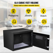 Load image into Gallery viewer, Amocart Fingerprint Locks Safe Deposit Box 0.8/2.1 Cubic Feet Digital Electronic Secret Hidden Piggy Bank for Money Guns File
