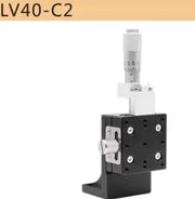 Load image into Gallery viewer, Z Axis LV40/50/60/80 Sliding Table Manual Displacement Vertical-lift Fine Tuning Platform Cross Guide Linear Stage Sliding
