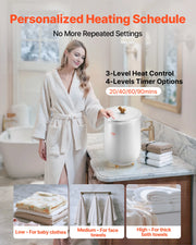 Load image into Gallery viewer, Amocart Towel Warmer Bucket 20L Heated Towel Warmer w/ LED Light Auto Shut off &amp; Temperature Setting Large Blanket Warmers SPA
