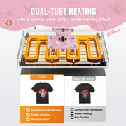 Load image into Gallery viewer, SucceBuy Heat Press 15 X 15 in Heat Press Machine Slide Out Heat Transfer Machine Fast Even Heating 2-Layer Insulation Cotton
