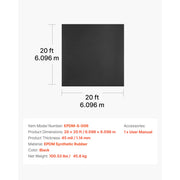 Load image into Gallery viewer, Amocart Roll Rubber Roofing, Weather Resistant Flexible Roof Material for Long Lifespan
