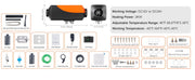 Charger l'image dans la visionneuse de galerie, Amocart 2/5/8KW Car Heater Diesel Air Heater 12V With Low Noise Remote Control Truck Boat Bus Trailer Air Diesel Parking Heater

