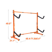 Load image into Gallery viewer, SucceBuy Kayak Ceiling Storage Rack Ceiling Storage Rack for 2 Kayak Canoe SUP Adjustable Height Overhead Kayak Holder Hanger - AMOCART
