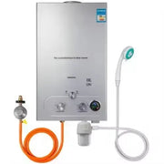 Load image into Gallery viewer, 6L-25L Tankless Gas Water Heater - Instant Heating System for Home &amp; Outdoor (LPG/NG Dual Fuel, Energy Saving Design）
