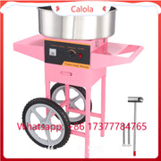 Load image into Gallery viewer, Amocart Electric Cotton Candy Machine with Cart 1000W Commercial Floss Maker with Stainless Steel Bowl Sugar Scoop
