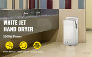 Bild in Galerie-Viewer laden, SucceBuy Hand Dryer Machinery Automatic High-speed Jet Double-sided Secure Robust Material Blade for Washroom Multicolor
