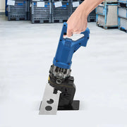 Load image into Gallery viewer, Portable Electric Angle Steel Channel Steel Punching Machine 1200W 50mm Hole Puncher MHP20 Iron / Steel Cutting Punching Machine
