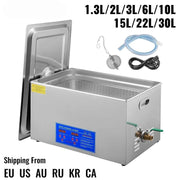 Load image into Gallery viewer, Amocart 1.3L 2L 3L 6L 10L 15L 22L 30L Ultrasonic Cleaner Lave-Dishes Portable Heated Washing Machine Ultrasound Home Appliances
