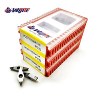 Load image into Gallery viewer, PCD insert VCGT110302 VCGT110304 08 VCGT160402 VCGT160404 08 Chip cutting tool for copper and aluminum non-ferrous metals vcgt
