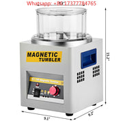 Bild in Galerie-Viewer laden, Amocart KT-185 Magnetic Tumbler Jewelry Polisher Mini Metal Finisher Finishing Machine 110V/220V Gold Precision Parts Polisher
