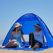 Load image into Gallery viewer, PAKICETUS Lightweight Pop Up Beach Tent with Carry Bag, Quick Setup Sun Shade Shelter Portable Outdoor Cabana Tent for Beach Vacation Outdoor Travel Lovers
