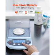 Load image into Gallery viewer, Amocart Analytical Balance High Precision Electronic Digital Analytical Balance with Glass Draft Shield for Laboratory Jewelry
