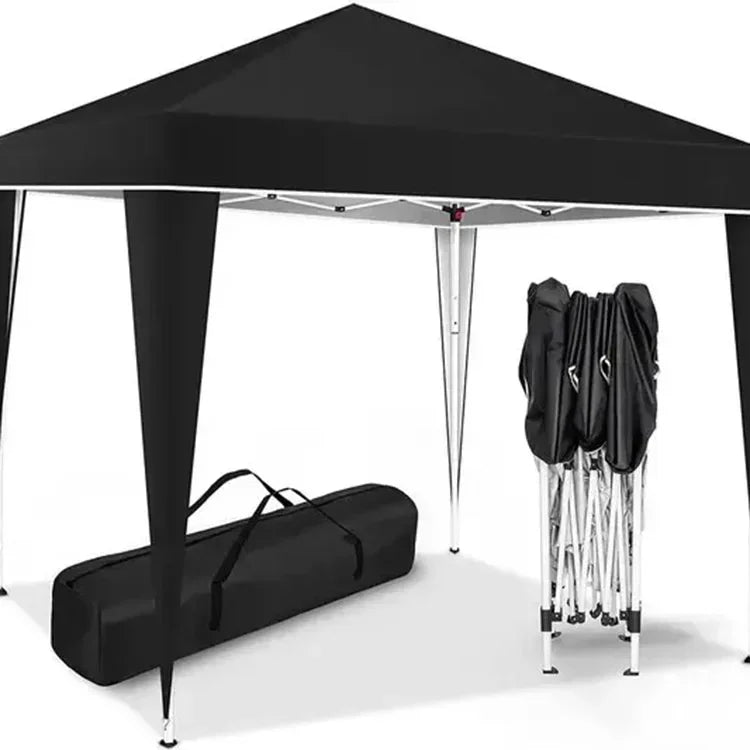 300*300*220cm Four Corner Folding Tent Camping Exhibition Leisure Tent Outdoor Beach Sunshade Pavilion Waterproof Sunshade
