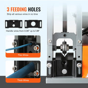 Load image into Gallery viewer, SucceBuy Electric Wire Stripping Machine 1.5-25mm Cable Stripper 180W 60ft/min 3 Feeding Holes Wire Peeler Scrap Copper Recycle
