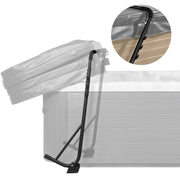 Bild in Galerie-Viewer laden, SucceBuy Hot Tub Cover Lift Spa Cover Lift Height 31.5"-41.3" Width 57"-92.5" Adjustable Installed Underneath Both Side Suitable
