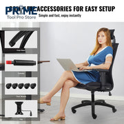 Load image into Gallery viewer, SucceBuy Office Chair Base Replacement 28" 2500 lbs Static Universal Computer Desk Chair Stool Desk  Base Replacement Black - AMOCART
