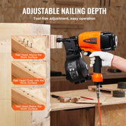 Load image into Gallery viewer, Amocart Coil Siding Nailer CN65 CN55 CN70 CN83 CN90 Pneumatic Siding Nail Gun Pallet Making Coil Nailer 70-120PSI Air Nailer
