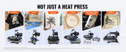 Charger l'image dans la visionneuse de galerie, Amocart Heat Press Machine Heat Transfer Machine with 30 oz Tumbler Press 360° Swing Away Digital T-Shirt Pressing Coating
