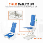 Amocart Electric Chair Lift Devices to Lift Elderly off Floor, Height Adjustable, Support Up to 310 LBS,  for Seniors, Patient