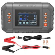 Bild in Galerie-Viewer laden, Amocart Smart Battery Charger 35-Amp Lithium LiFePO4 (AGM / Gel / SLA) with LCD Display Trickle Charger for Boat Motorcycle Use
