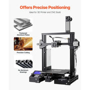 Load image into Gallery viewer, Amocart Linear Rail 4-5 PCS 1000mm/1200mm/1500mm/2000mm T Slot 2040 Aluminum Extrusion Profile for 3D Printer, CNC Machine DIY
