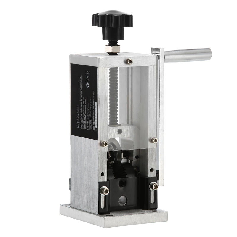 SucceBuy Manual Wire Stripping Machine Portable Aluminum Frame 1.5-25mm 1.5-40mm Wire Peeler for Cable Scrap Copper Recycling Amocart