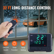 Load image into Gallery viewer, SucceBuy 5/8KW Diesel Air Heater 12V Car Heater Diesel Heater With LCD Switch Silencer for Car Truck Boat Parking Diesel Heater - AMOCART
