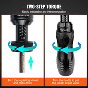 Charger l'image dans la visionneuse de galerie, Amocart 1/4" Torque Screwdriver Drive Screwdriver Torque Wrench Electrician Torque Screwdriver with Scale 10-70 in/lbs Torque
