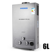 Load image into Gallery viewer, Household Gas Water Heater 6L-18L Liquefied Gas Natural Low Water Pressure Instant Heating Battery Forced Exhaust Type
