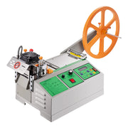 Bild in Galerie-Viewer laden, SucceBuy Automatic Webbing Cutting Machine Hot Cold Ribbon Cutting Machine with Adjustable Temperature LCD Display for Shoelaces

