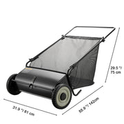 Load image into Gallery viewer, Amocart Tow Behind Lawn 21/26/44/50in Sweeper Large Capacity Heavy Duty Leaf Grass Collector with Adjustable Sweeping for Pick
