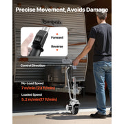 Load image into Gallery viewer, SucceBuy Electric Trailer Dolly 5500 lbs Towing Capacity 380W with 23 ft/min Moving Speed Adjustable Height For Caravan Boat - AMOCART
