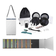 Load image into Gallery viewer, Amocart 50" 12" Complete Sluice Box Gold Panning Kit Aluminum Alloy Gold Mining Equipment 23/16 PCS Gold Prospecting Kit
