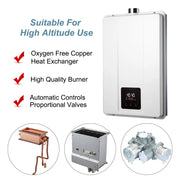 Load image into Gallery viewer, 24L LPG Gas Water Heater Domestic Instant Tankless Propane Tankless Gas Water Heater
