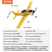Load image into Gallery viewer, SucceBuy RC Plane 2.4G 4CH Remote Control Airplane with 6-Axis Gyro Stabilizer Aircraft Toy RC Glider for Kids Beginners Gifts
