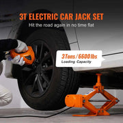 Load image into Gallery viewer, Amocart 3T Electric Car Jack Scissor Jack with Electric Impact Wrench 12V Car Jack with Double Saddle for SUV Truck Tire Change
