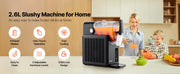 Load image into Gallery viewer, SucceBuy Slushie Machine 2.6L/88oz No Ice Needed Slushy Machine Frozen Drink Maker with 5 Preset Programs Margarita Machine
