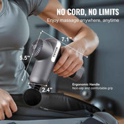Bild in Galerie-Viewer laden, SucceBuy Mini Massage Gun Percussion Muscle Massage Gun for Athletes w/ 5 Speed Levels &amp; 6 Massage Heads for Pain Relief Muscle
