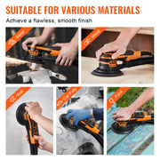 Load image into Gallery viewer, SucceBuy Random Orbital Sander 350W Brushless Orbital Sander 10000PRM 6 Variable Speed Sanding Machine for Woodworking Detailing - AMOCART
