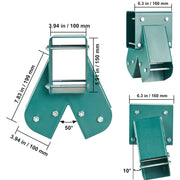 Load image into Gallery viewer, SucceBuy A-Frame Middle Swing Set Brackets Heavy Duty Carbon Steel Swing Set Hardware with Mounting Hardware - AMOCART
