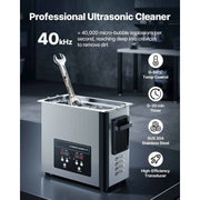Load image into Gallery viewer, Amocart 6L 10L 15L 30L Ultrasonic Cleaner Stainless Steel Ultrasonic Cleaning Bath Machine for Watches Razors Jewelry Coins
