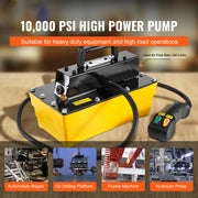 Load image into Gallery viewer, SucceBuy 10,000PSI Air Hydraulic Pump 0.61Gal Reservoir with Remote Control Actuator Automobile Frame Machine &amp; Hydraulic Press - AMOCART
