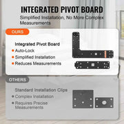 Load image into Gallery viewer, Amocart Murphy Bed Kit Full Size Vertical Deluxe DIY Wall Mechanical Hardware Pneumatic Lever Heavy Duty Frame for Guestroom
